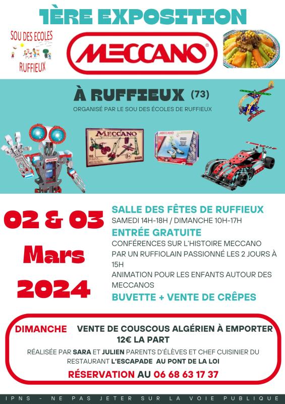 Buvard D'invitation Original à Une Exposition Meccano / Hornby De 1929 - France