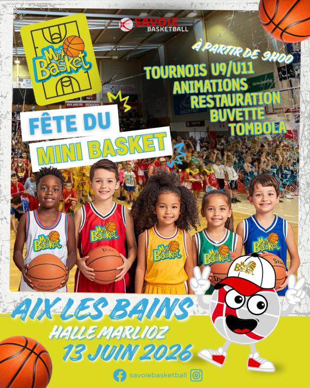 Aix-les-Bains – Fête Nationale du Mini Basket