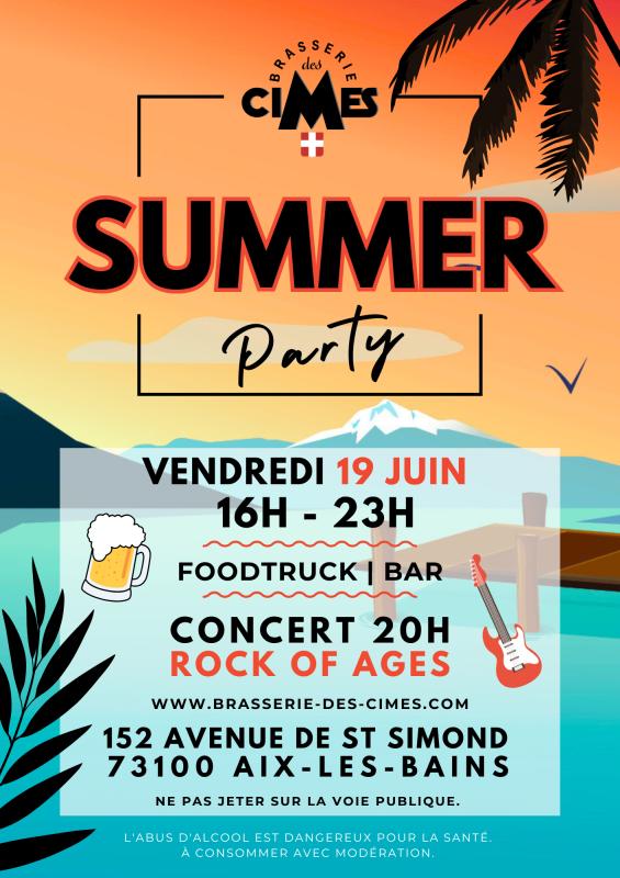 Aix-les-Bains – Summer Party Brasserie des Cimes
