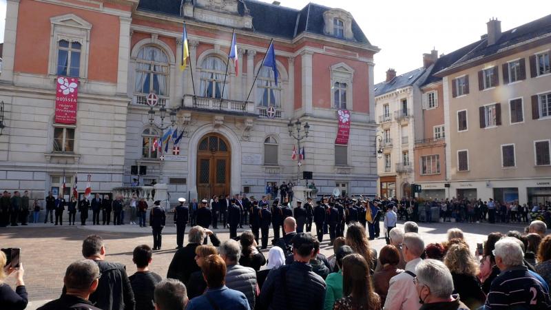 Chambéry - Cérémonies commémoratives de la victoire du 8 mai 1945