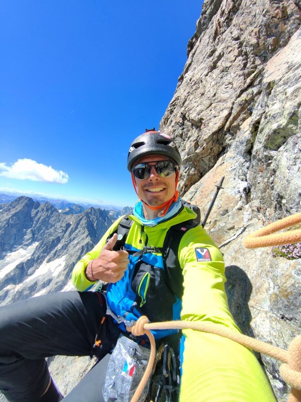 Charles Dubouloz réalise une boucle d'ampleur impressionnante dans les  Alpes du Sud