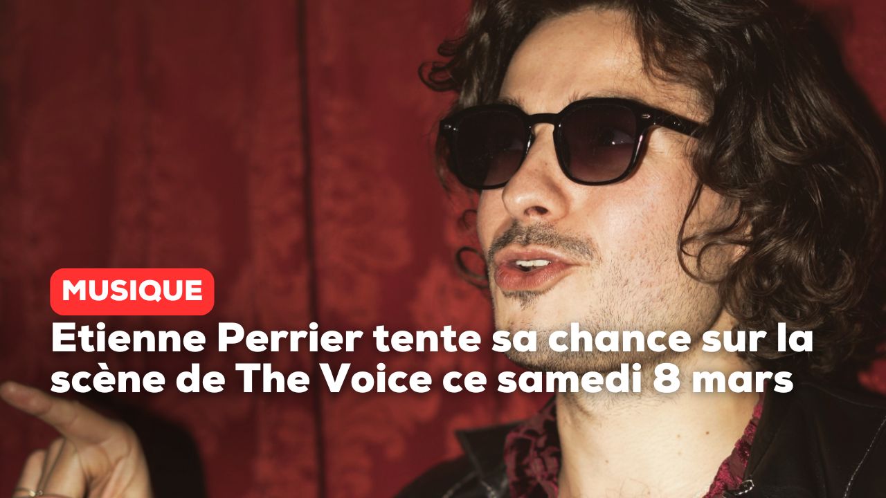 Chambéry - Etienne Perrier tente sa chance sur la scène de The Voice