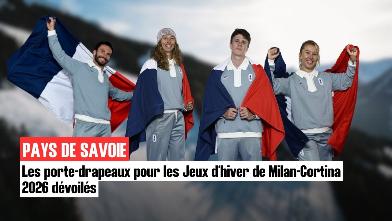 Quatre porte-drapeaux pour conduire l'Équipe de France aux Jeux d'hiver de  Milan-Cortina 2026