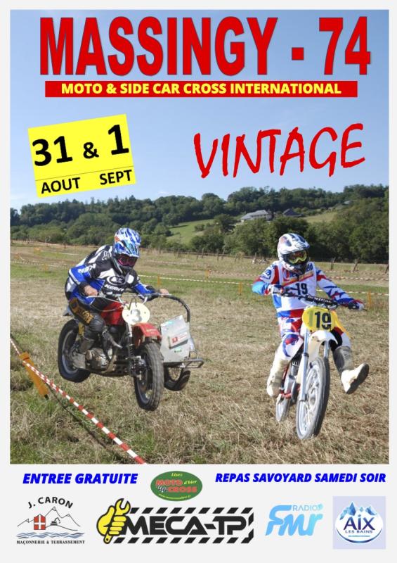 Carte Postale Ancienne - Moto Side-car Cross, France, état Neuf