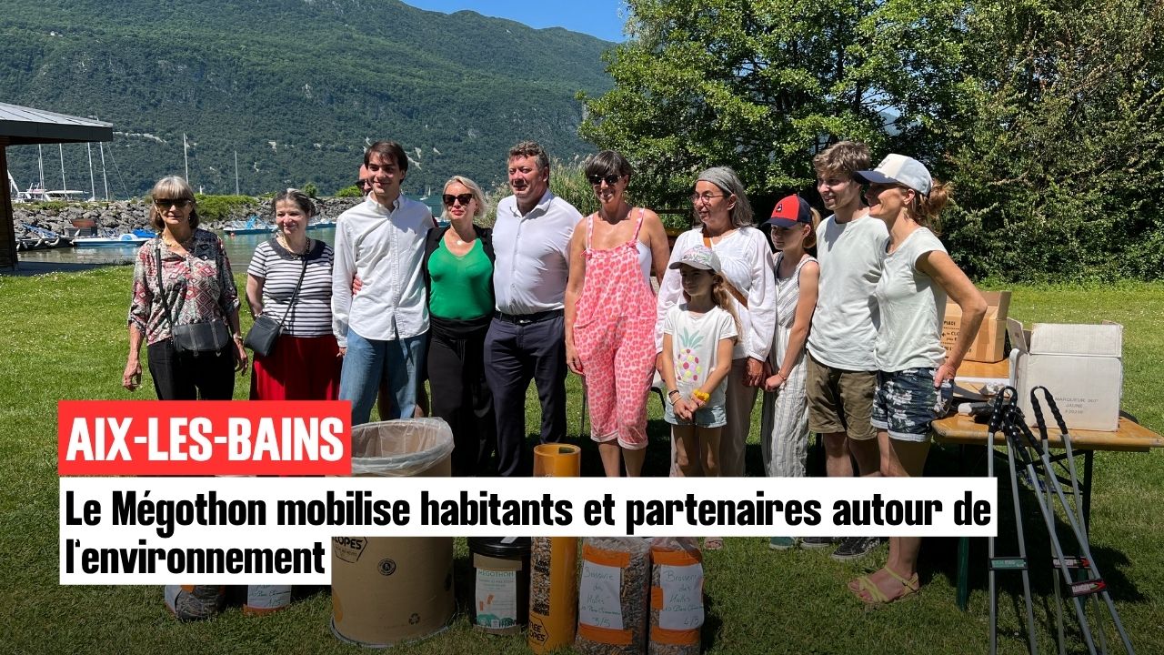 Aix-les-Bains – Le Mégothon mobilise habitants et partenaires autour de l’environnement