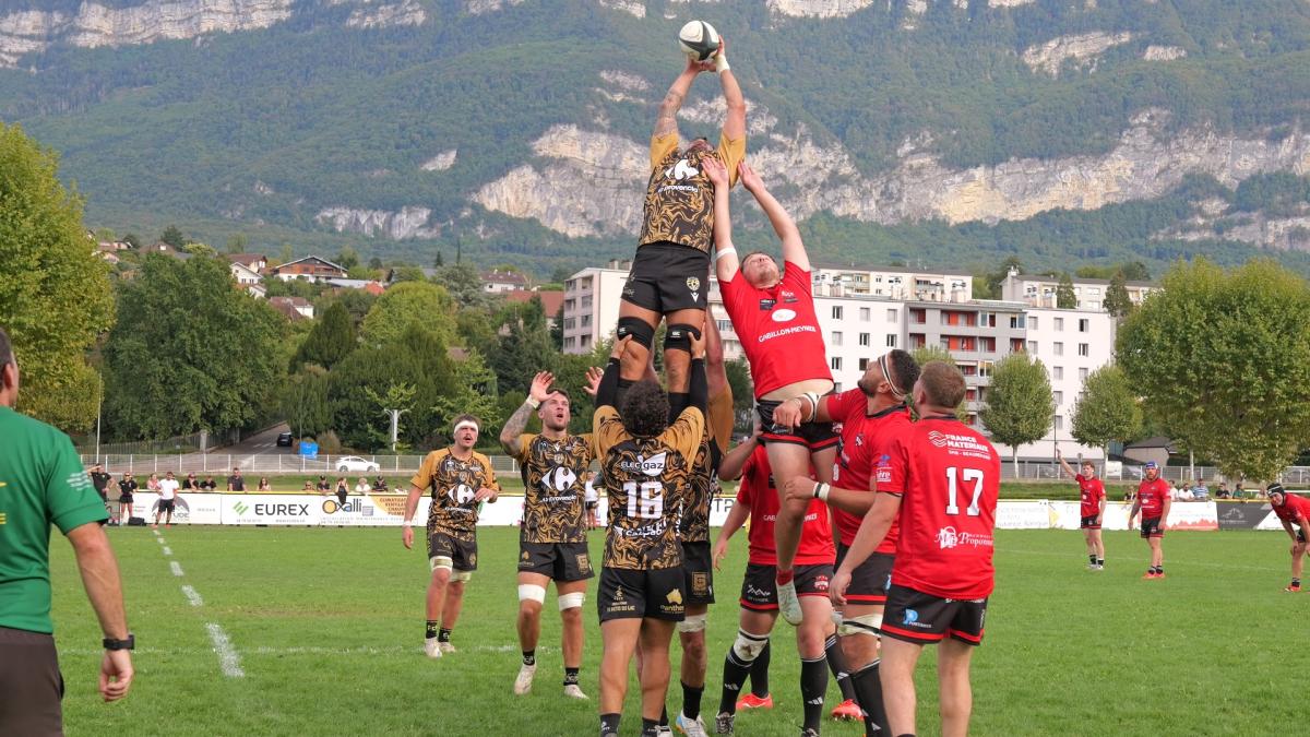Aix-les-Bains – Le FC Aix sort vainqueur d’un match à suspense face à l’US Beaurepaire
